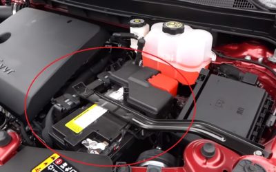 Where Is The Battery Location In A Chevy Traverse?
