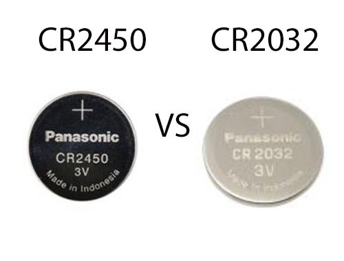 CR2450 vs CR2032