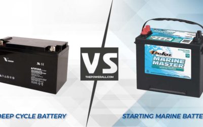 Deep Cycle vs Starting Marine Battery: The Difference Between