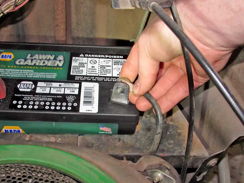 How To Jump Start A Lawn Mower Battery