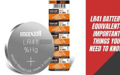 LR41 Battery Equivalent: AG3, SR41, LR736, V3GA, A63