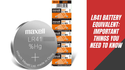 LR41 Battery Equivalent: (AG3, SR41, LR736, V3GA, A63...)