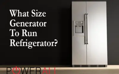 What Size Generator To Run Refrigerator And Freezer?