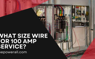 What Size Wire For 100 Amp Sub Panel Service?