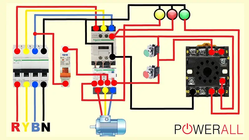 how does a shunt trip relay work