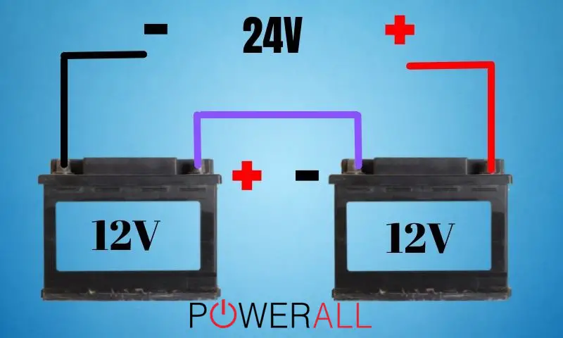 Connect Two 12V Batteries To Make 24V