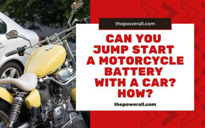 Can You Jump Start A Motorcycle Battery With A Car? How?