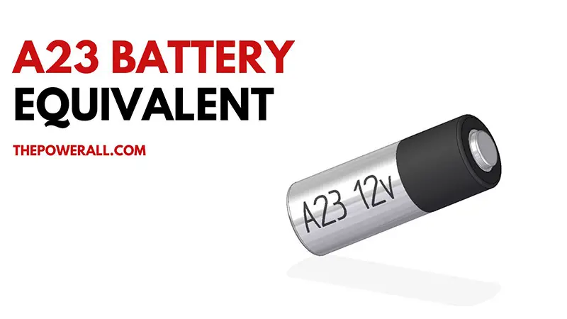 a23 battery equivalent
