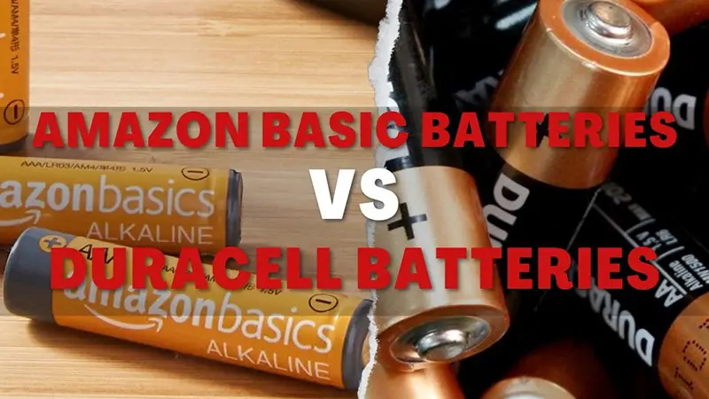 amazon basic batteries vs duracell
