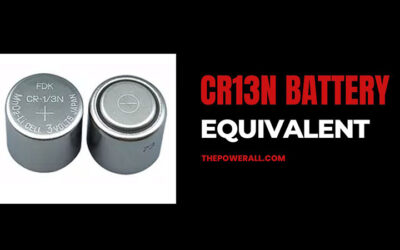 CR1/3N Battery Equivalent To Replace: 2L76 vs 1/3N vs 357