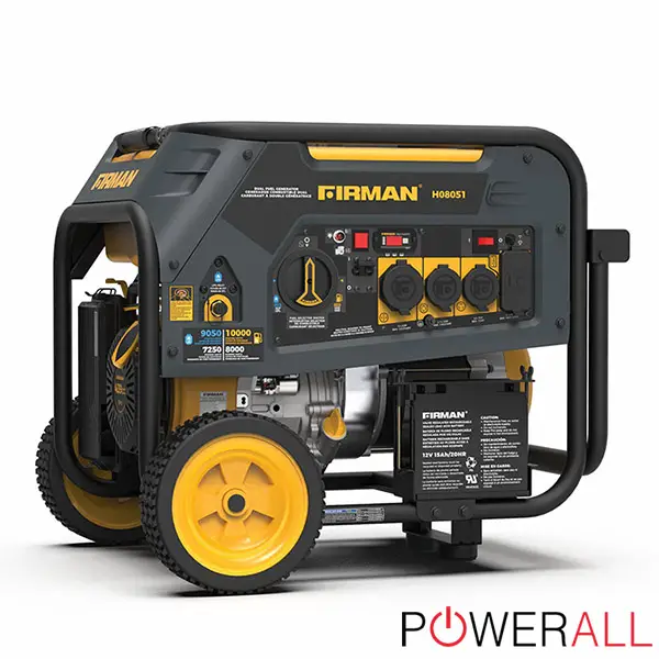 Firman H08051 Dual Fuel Portable Generator