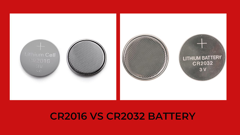 CR2016 vs. CR2032 Battery Difference: Interchangeable Or Not?