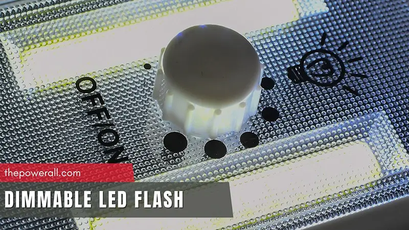 dimmable led flash