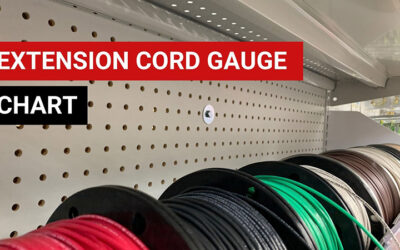 Extension Cord Gauge/Length Chart: Amp Rating & Size