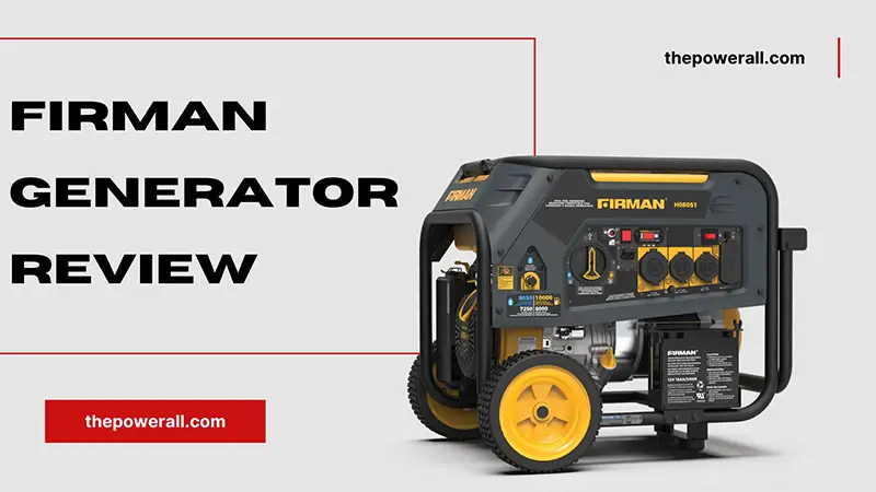 Firman Generator Review: Who Makes It? Is It Any Good?