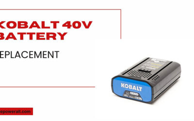 Kobalt 40V Max 5.0 Ah Battery Replacement For Lawn Mowers