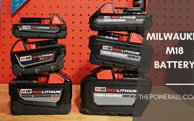 M18 Milwaukee Battery Comparison Chart: Differences Explained